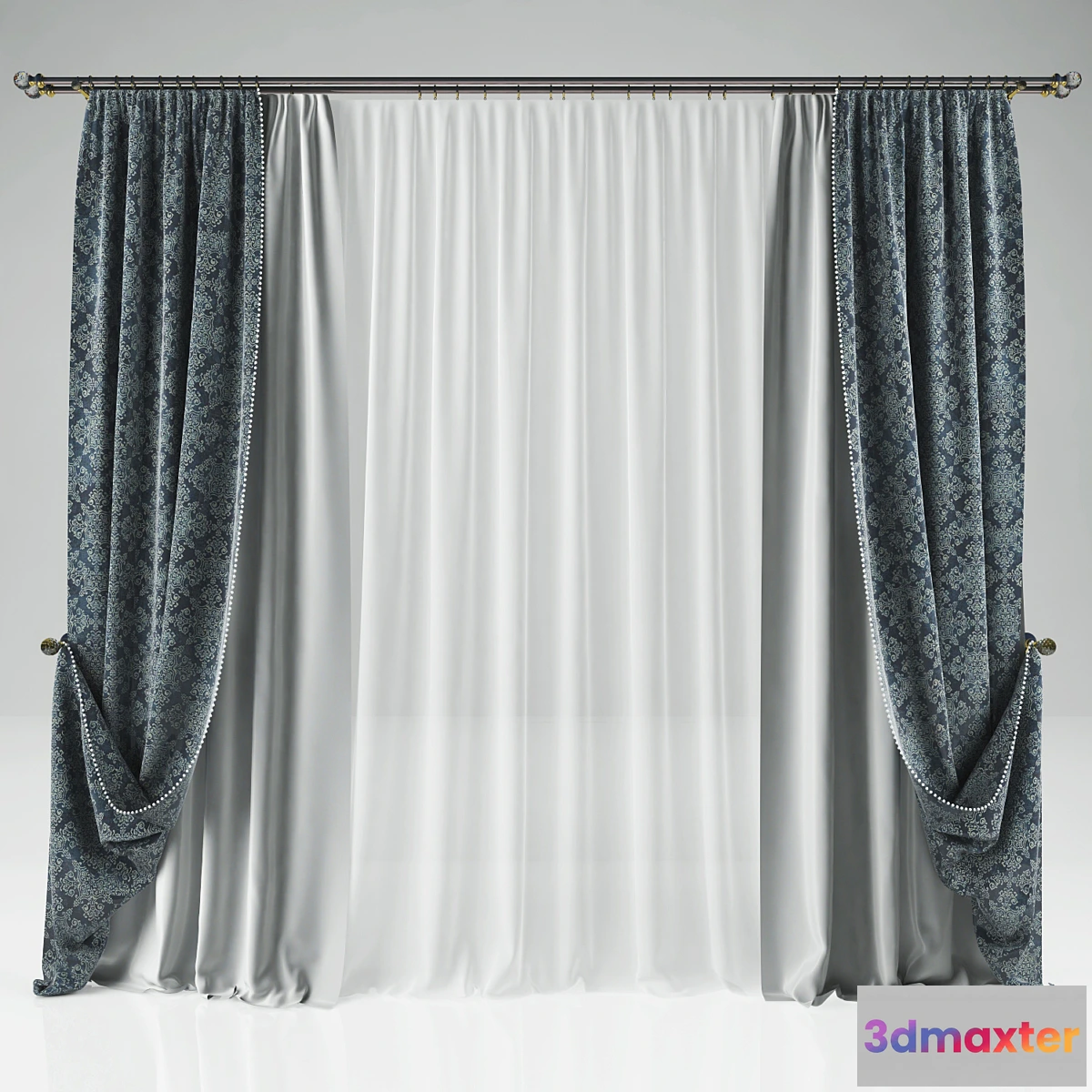 1293808 - Curtain - No.22 3D Max