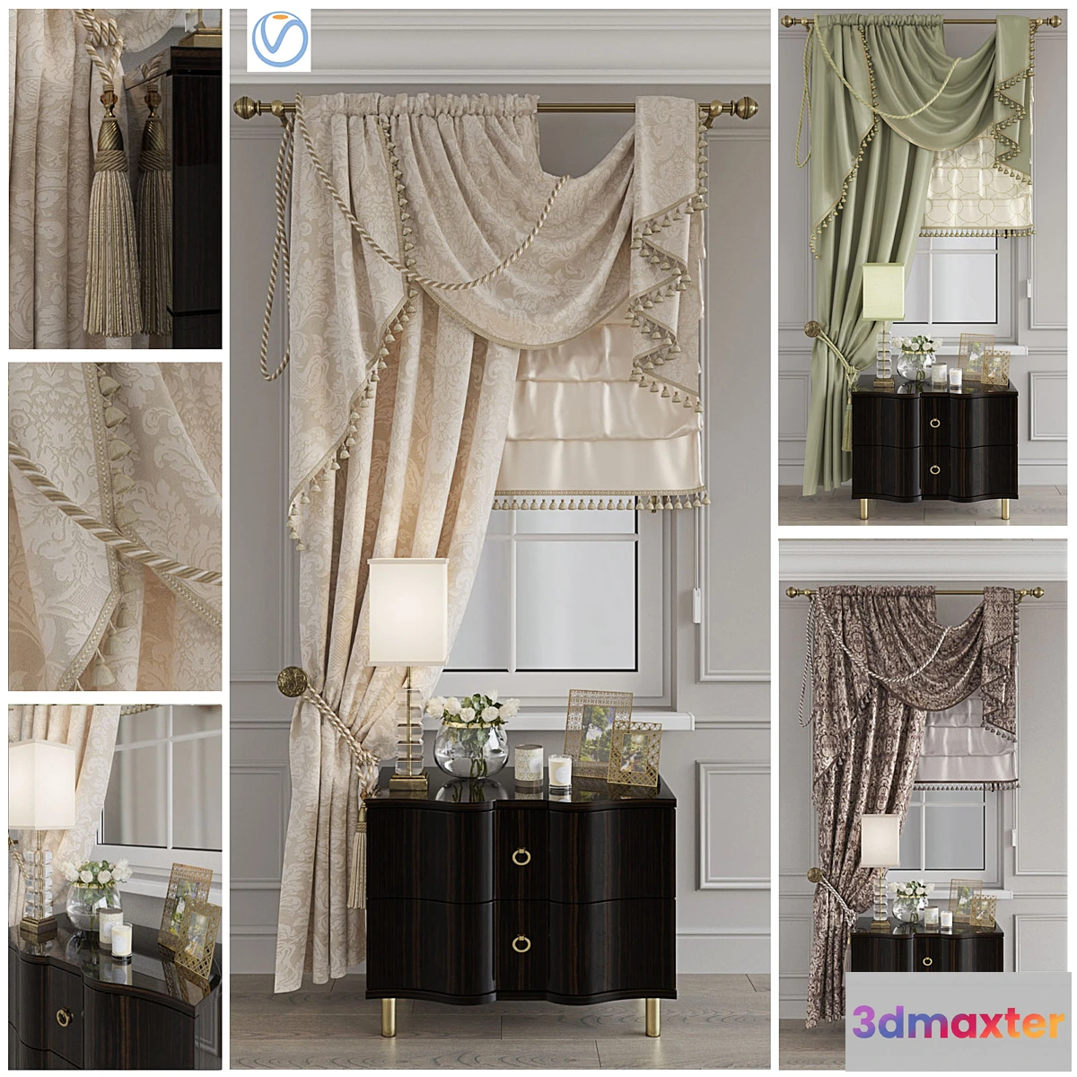 1294216 - Blind Classic 1 (Vray) 3D Max