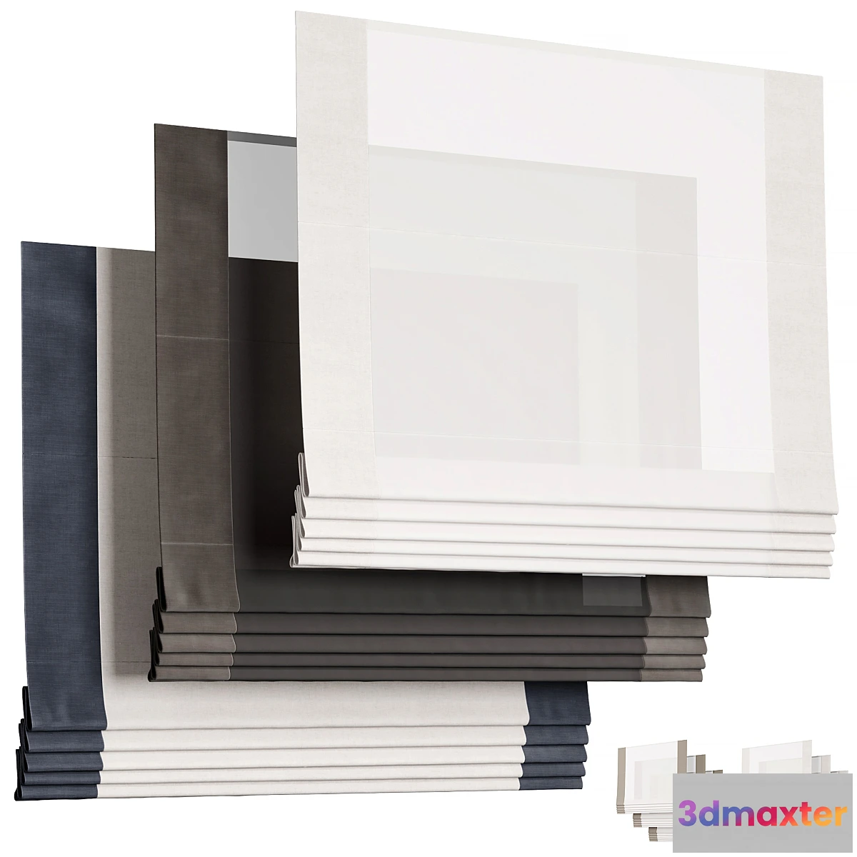 1297281 - Roman curtain Curtains 3D Max