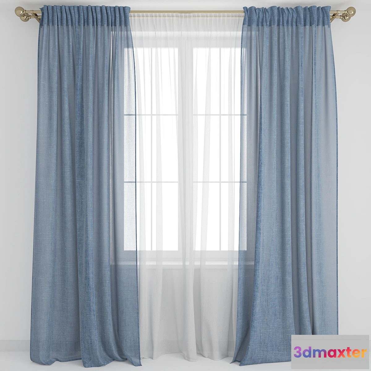 1298629 - Curtains5 - No.2 3D Max