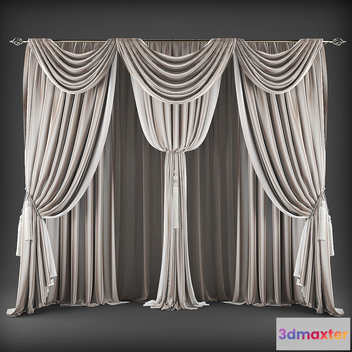 1300365 - Curtains431 3D Max