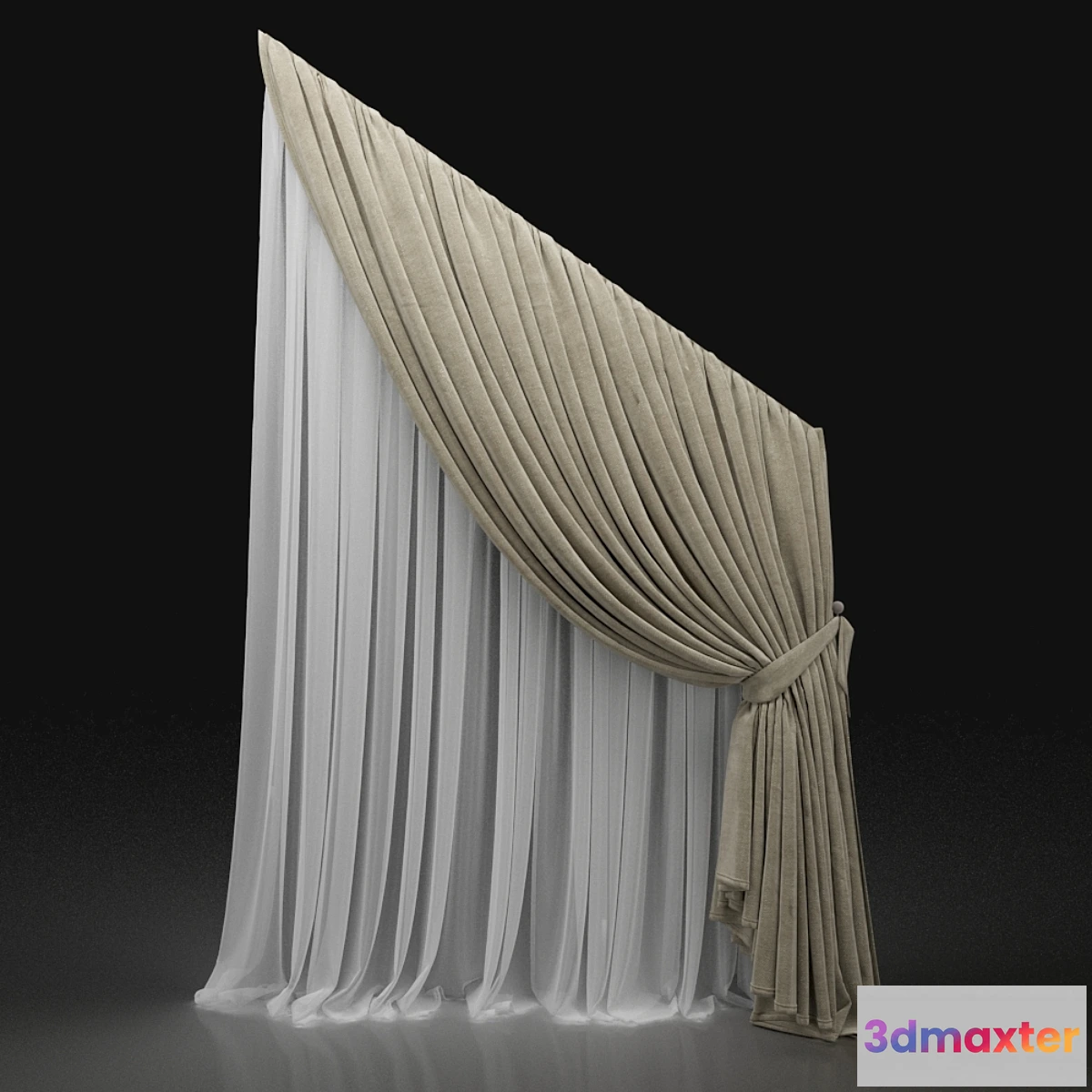 1306373 - Curtain 694 3D Max