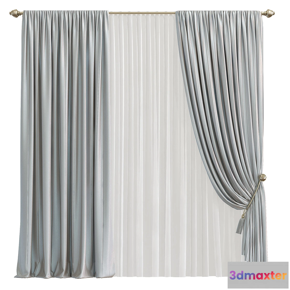 1307223 - Curtain 915 3D Max