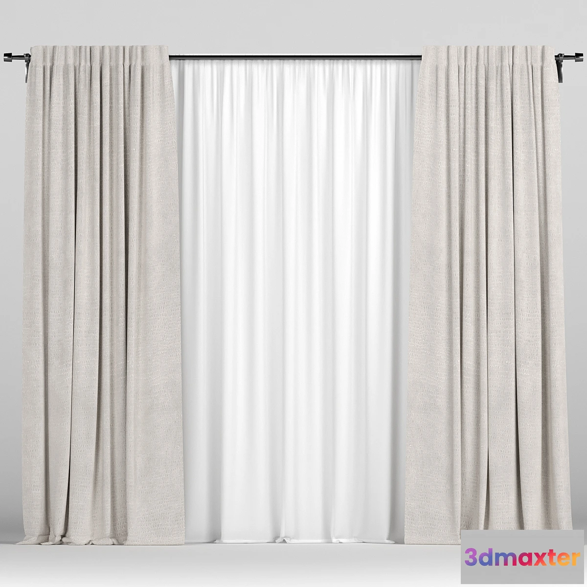 1307497 - Curtains. 3D Max