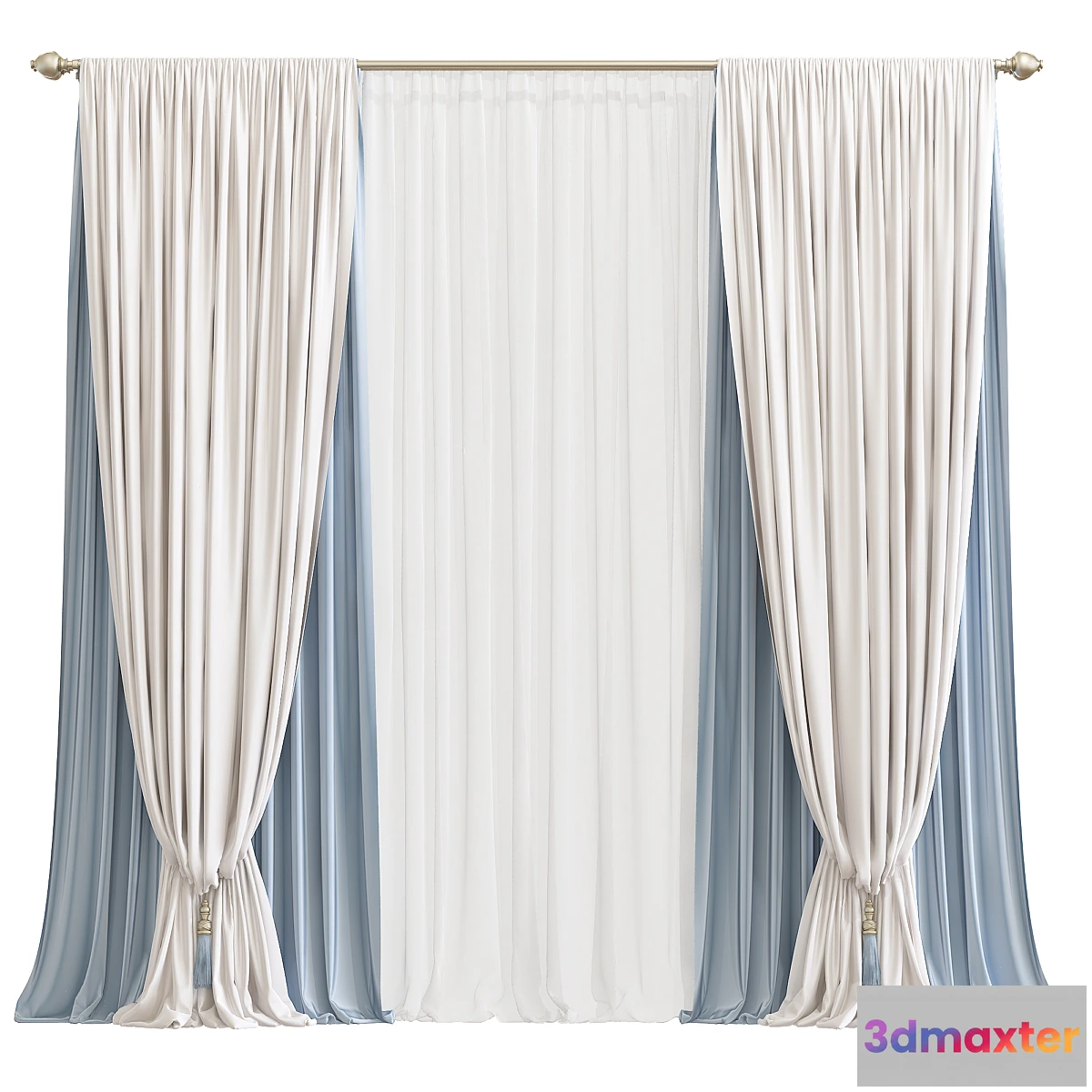 1307915 - Curtain 860 3D Max