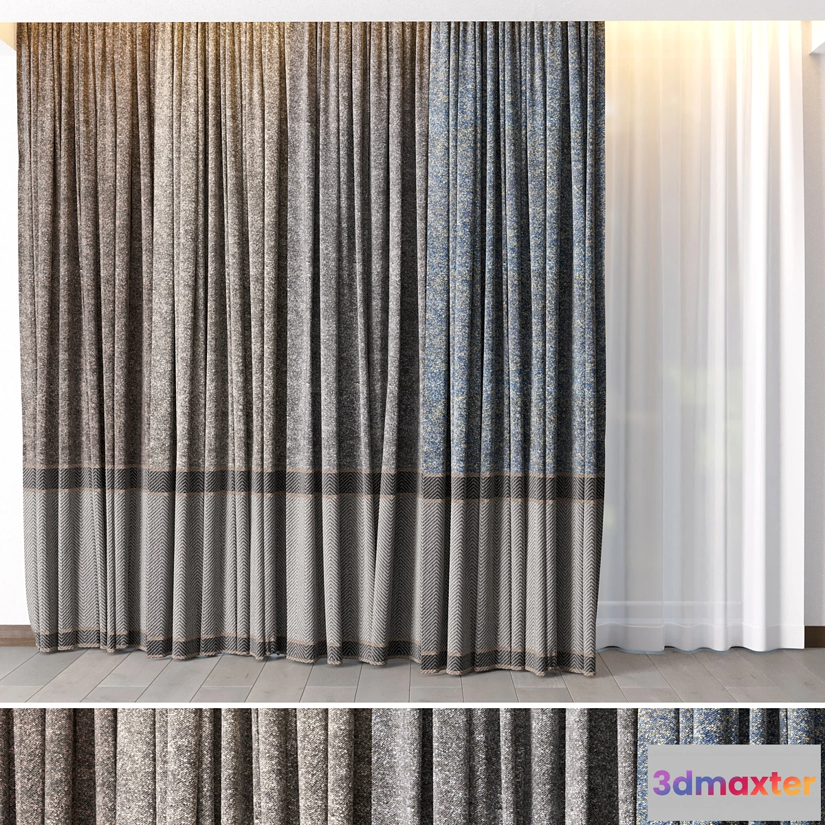 1308119 - Hadi Curtains 27 3D Max