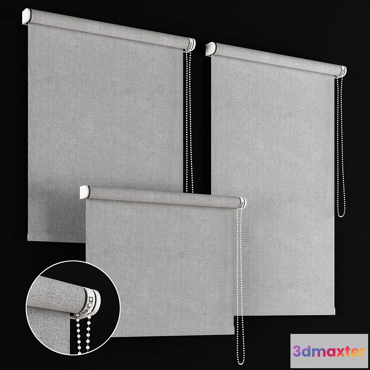 1309300 - Roller blind 1 3D Max