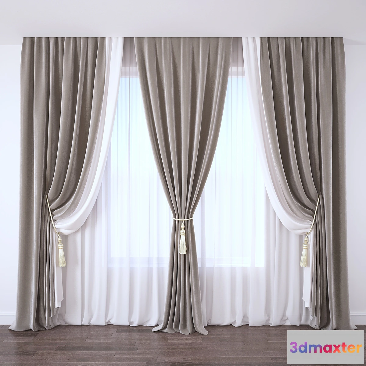 1309605 - Curtain - No.15 3D Max