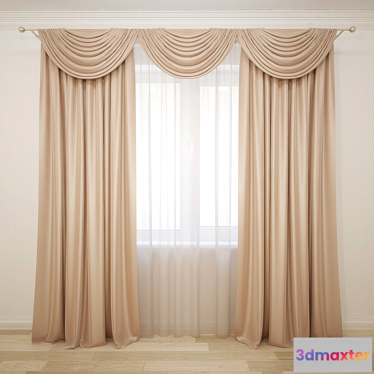 1311068 - Curtain-57 3D Max