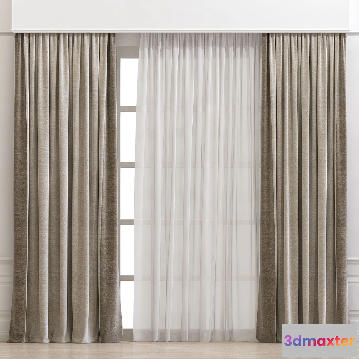 1312232 - Curtain 895 3D Max