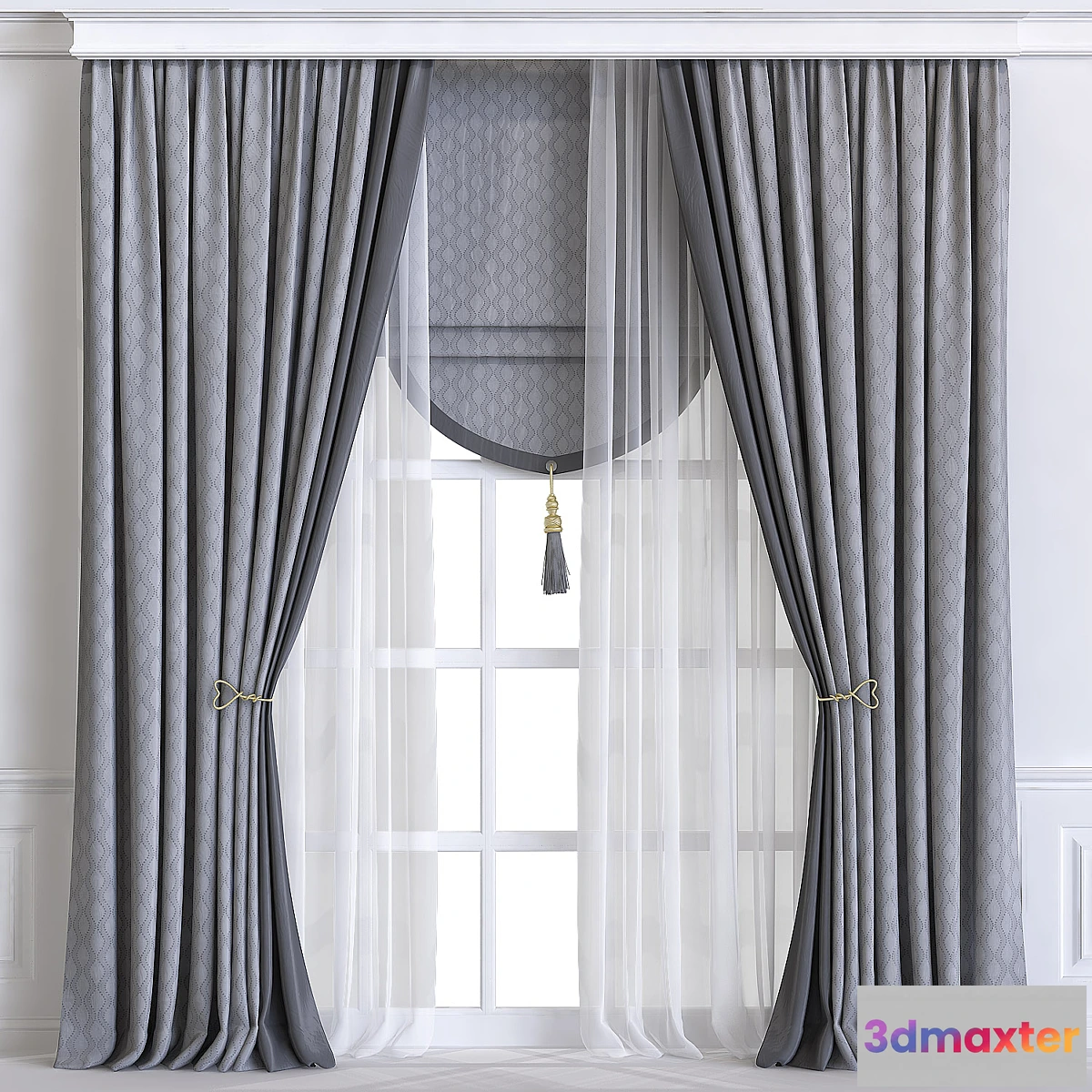 1315195 - Curtain 596 3D Max