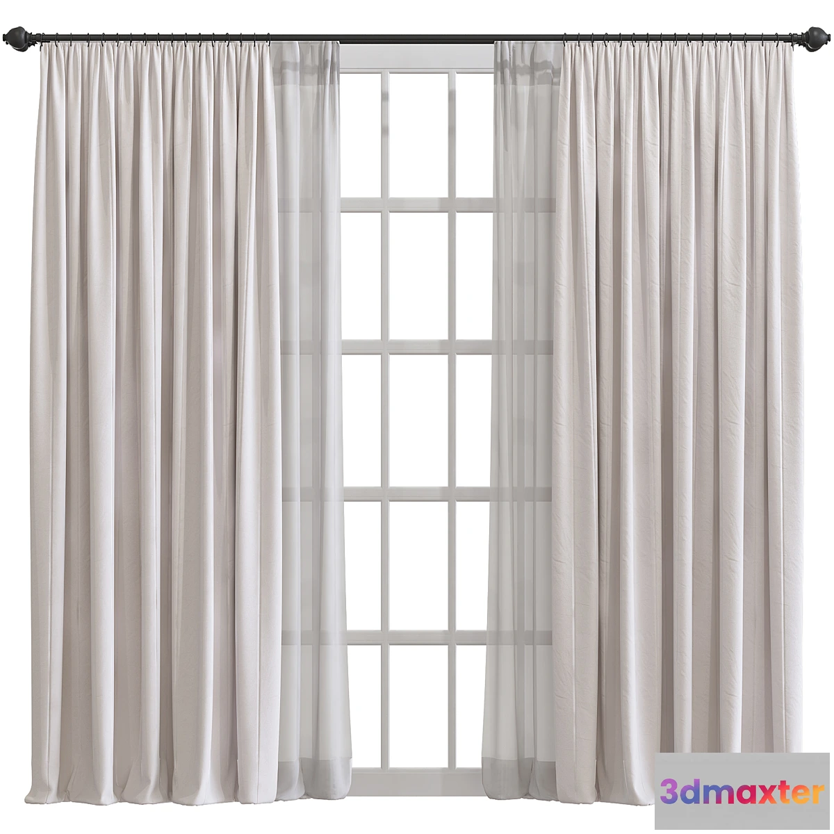 1315394 - Curtain #608 3D Max