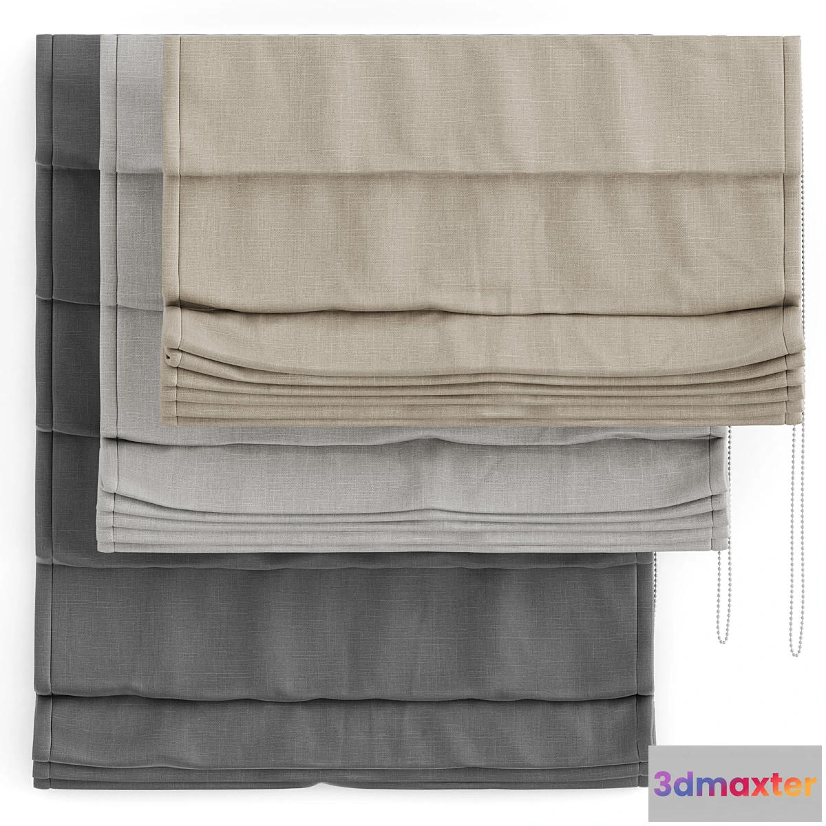 1316153 - Roman curtain - No.2 3D Max