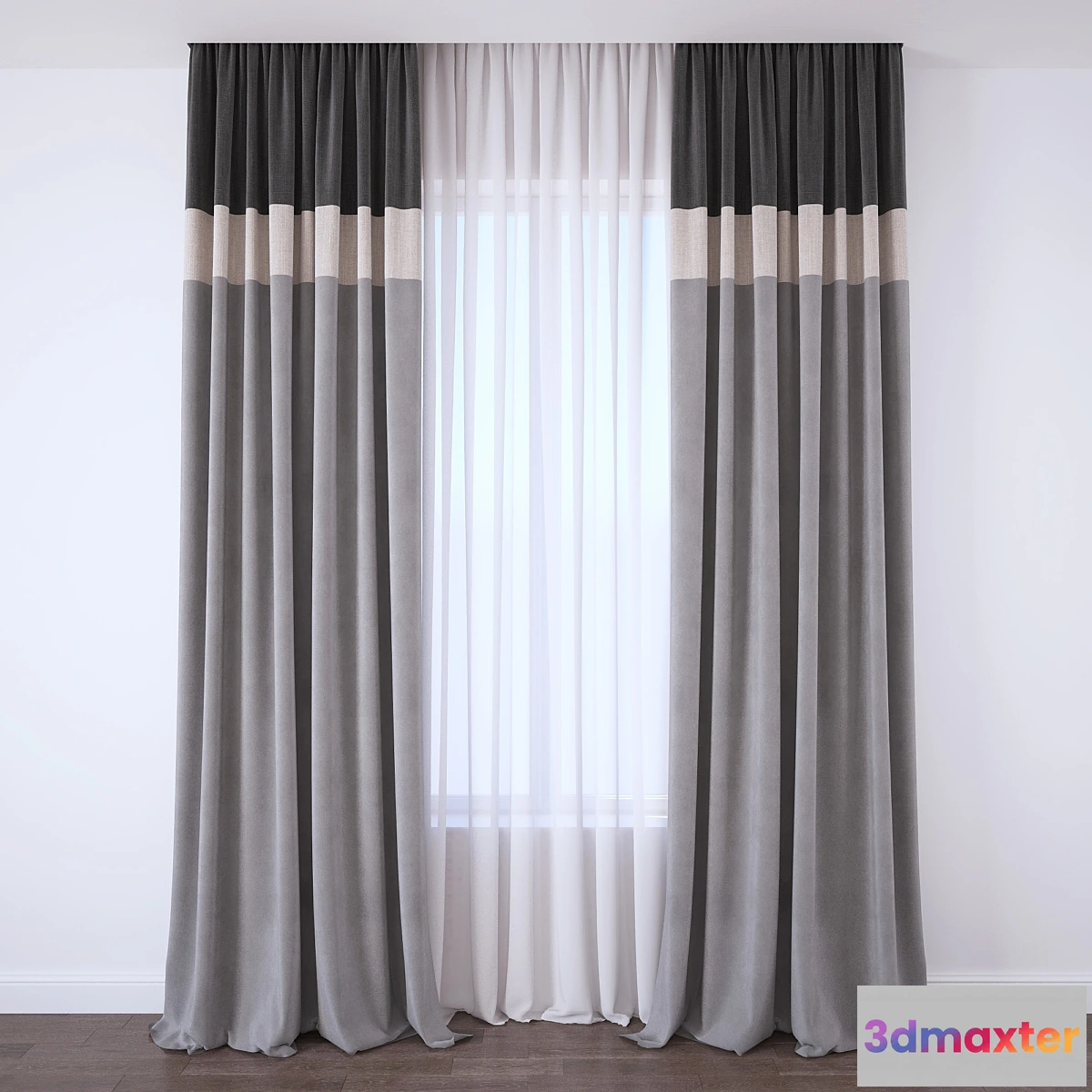 1320137 - Curtain - No.19 3D Max