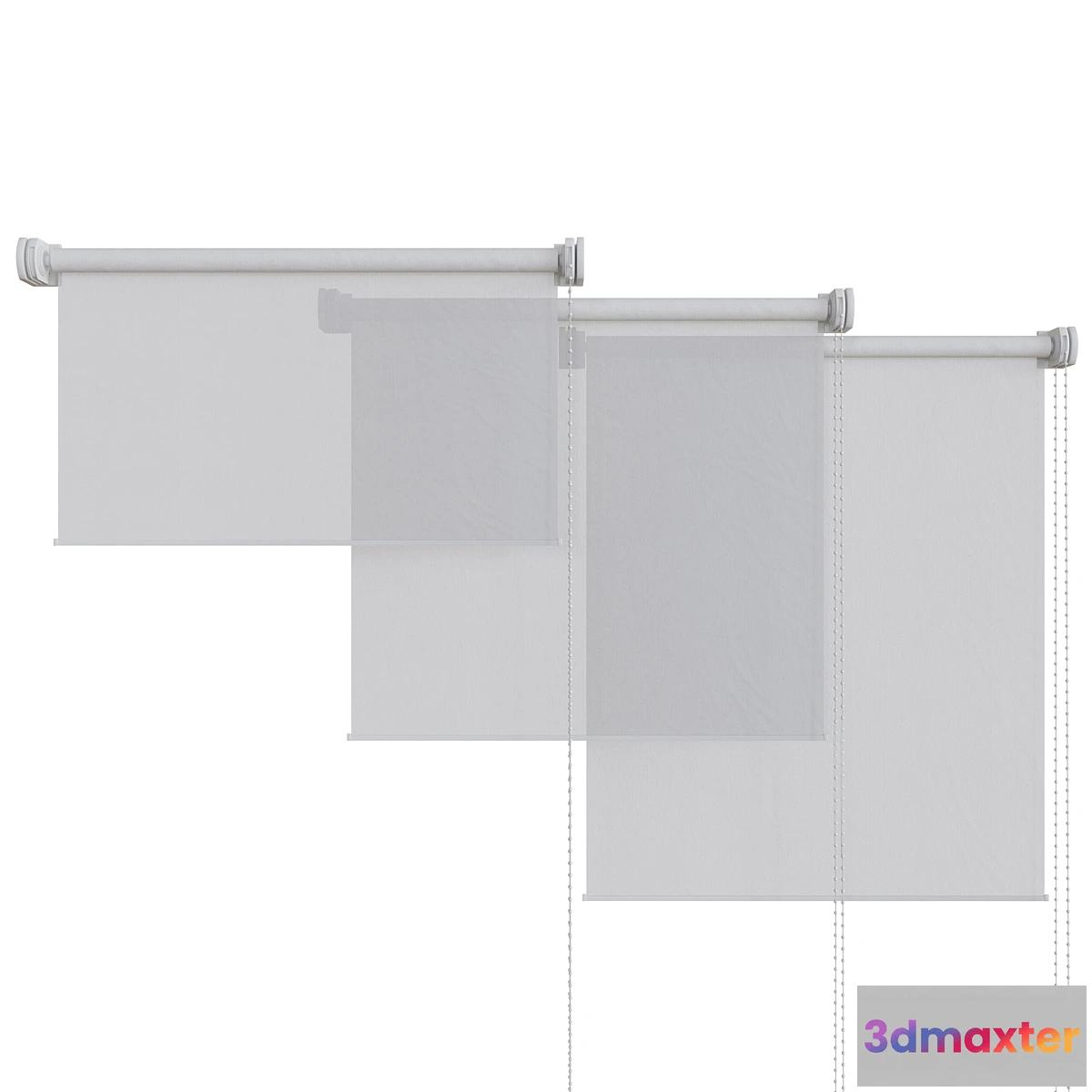 1320958 - Roller blinds 3D Max
