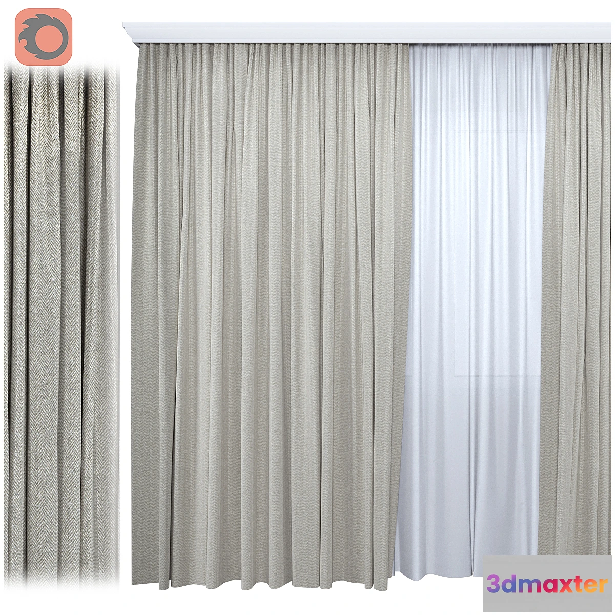 1321499 - Portiere 20 3D Max