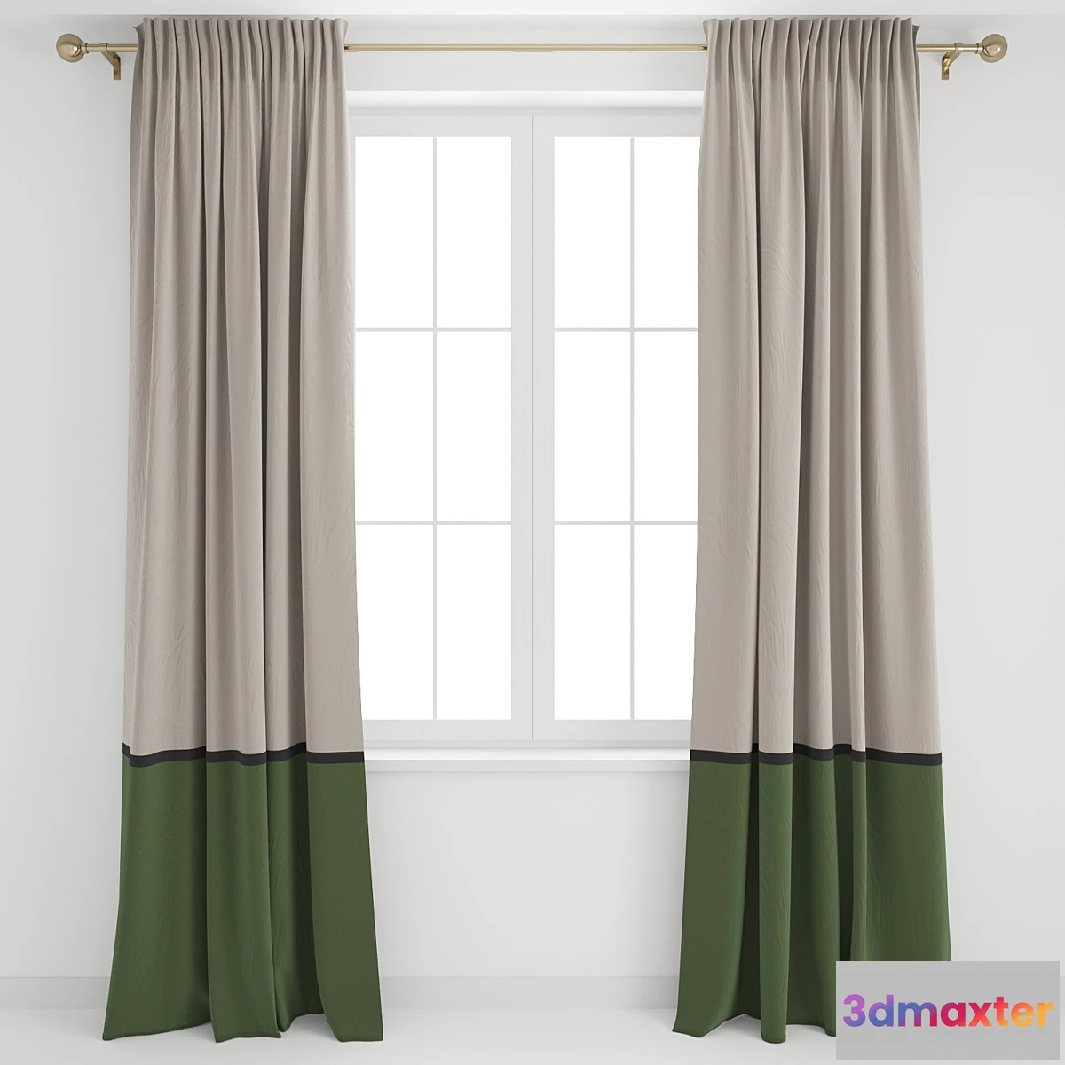 1321895 - Curtains 2 - No.4 3D Max