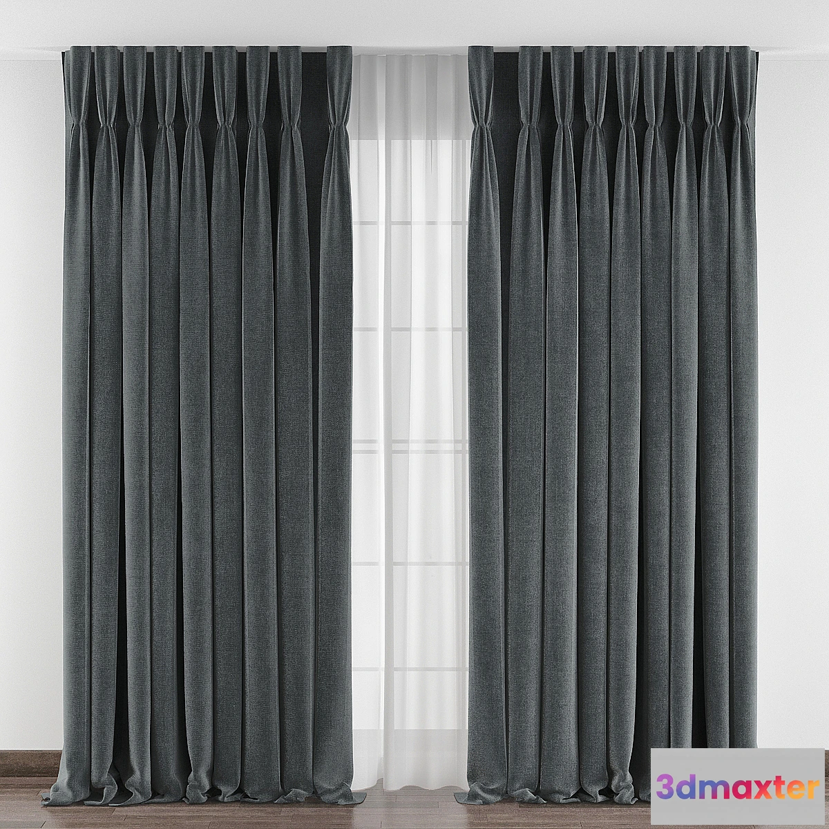 1322596 - Curtains № 051 3D Max