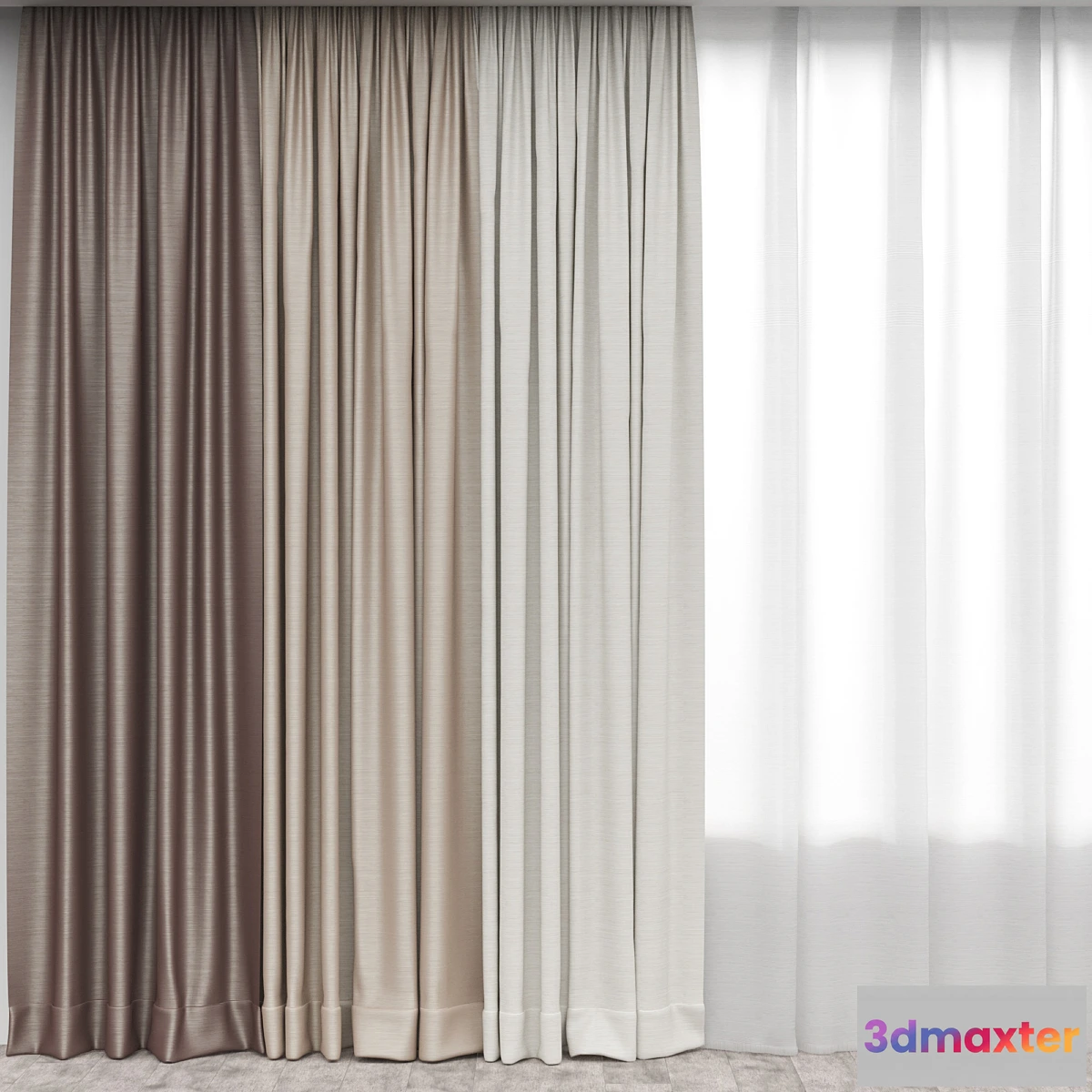 1322740 - Curtains 1 - No.2 3D Max