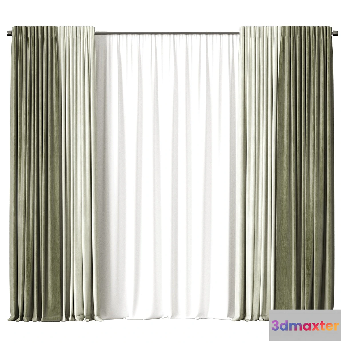 1323545 - Curtains - No.13 3D Max