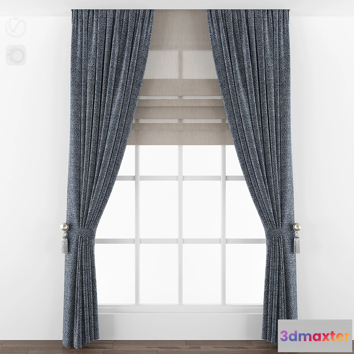 1324909 - Curtain - No.16 3D Max