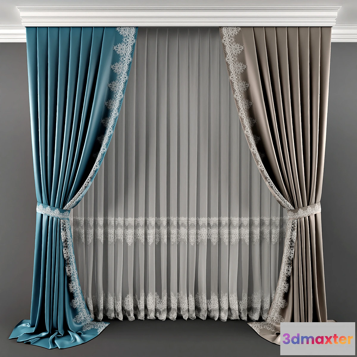1325613 - Curtein_03 3D Max