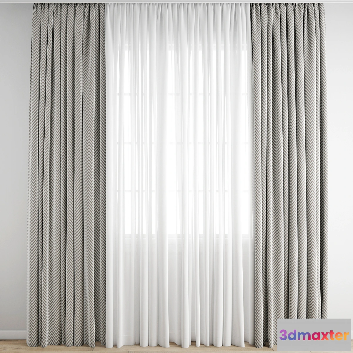 1325683 - Curtain 292 3D Max