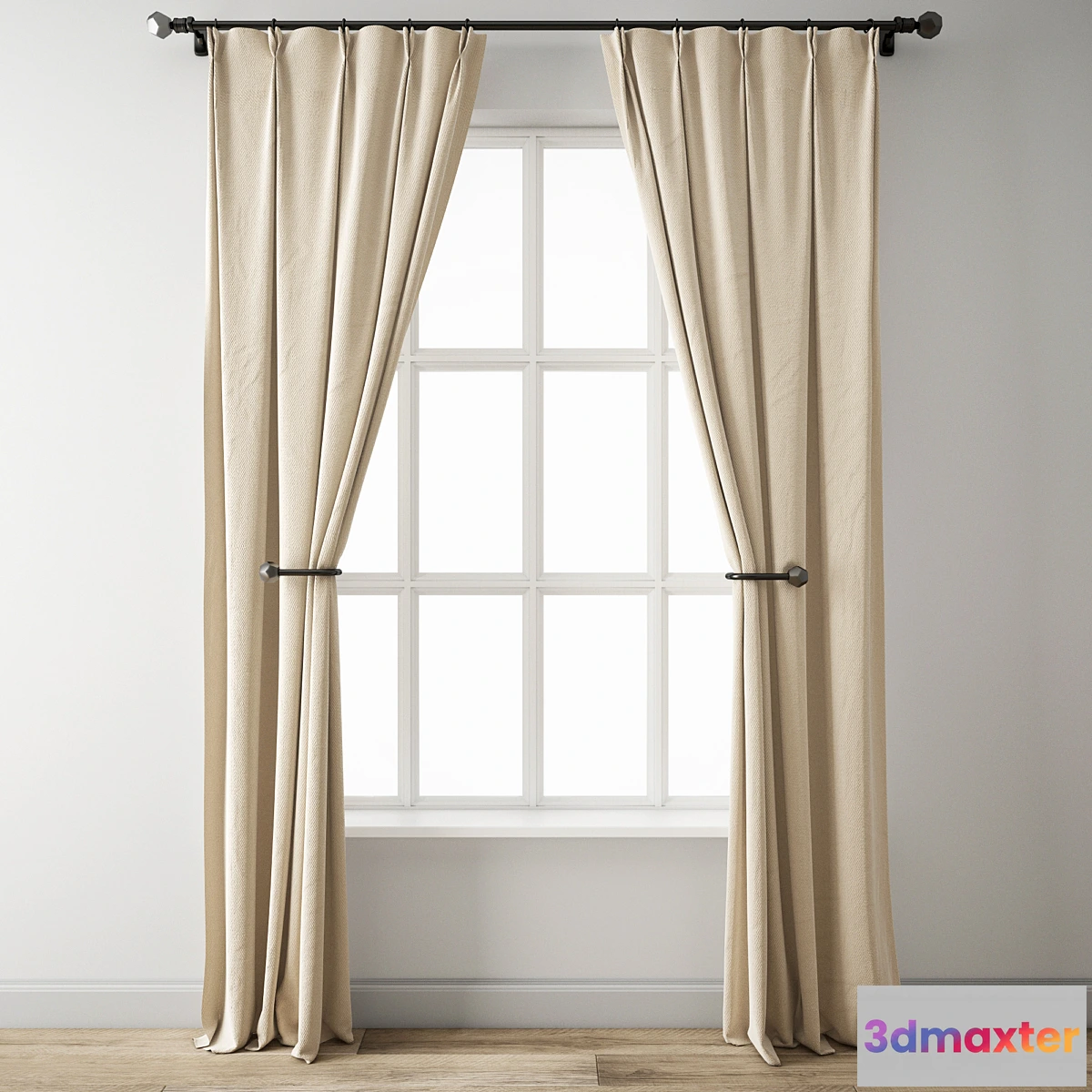 1326124 - Curtain 158 3D Max
