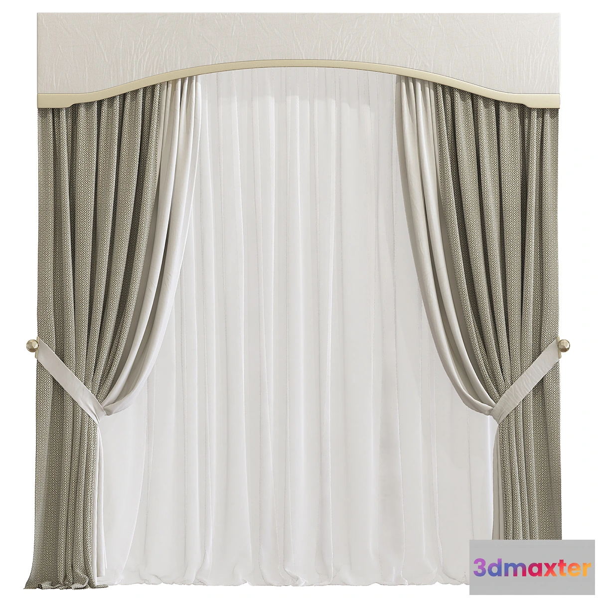 1326658 - Curtain 775 3D Max