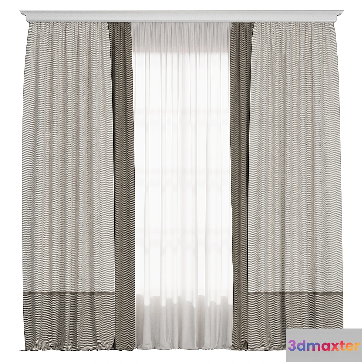 1327264 - Curtain MK 001 3D Max