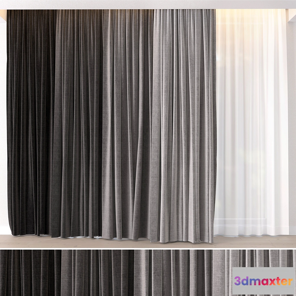 1327340 - Hadi Curtains 16 3D Max
