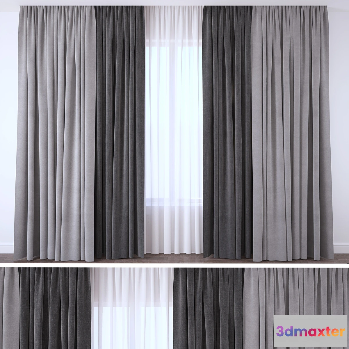 1327589 - Curtain - No.17 3D Max