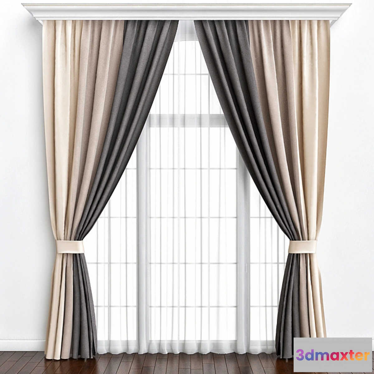 1331590 - Curtains_24 3D Max
