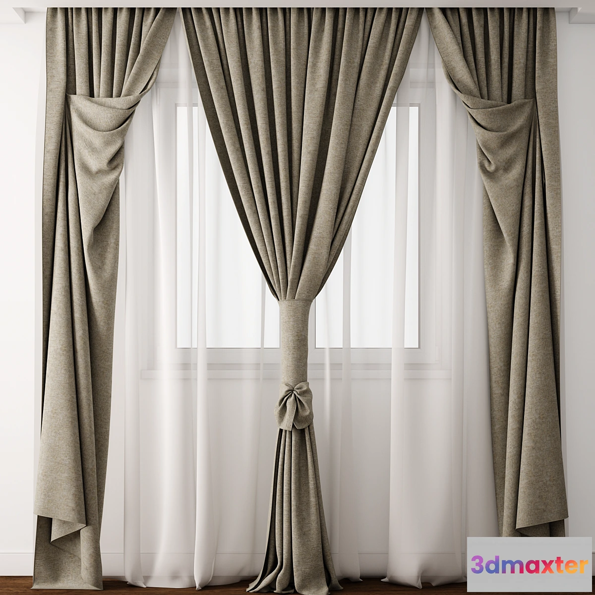 1334688 - Curtain 3 - No.2 3D Max