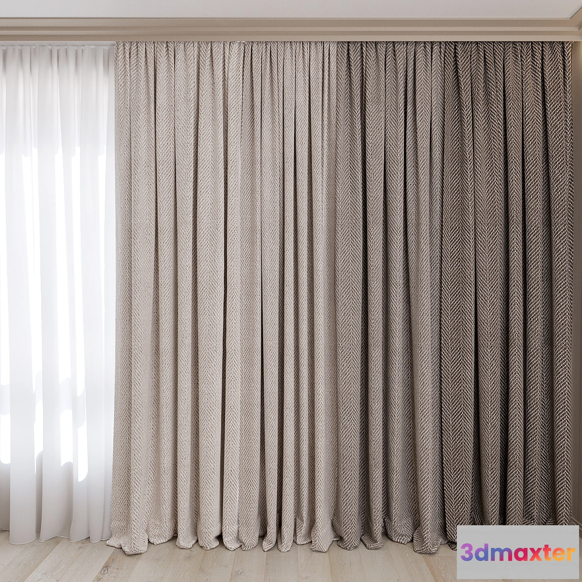 1335910 - Curtains No. 7 3D Max