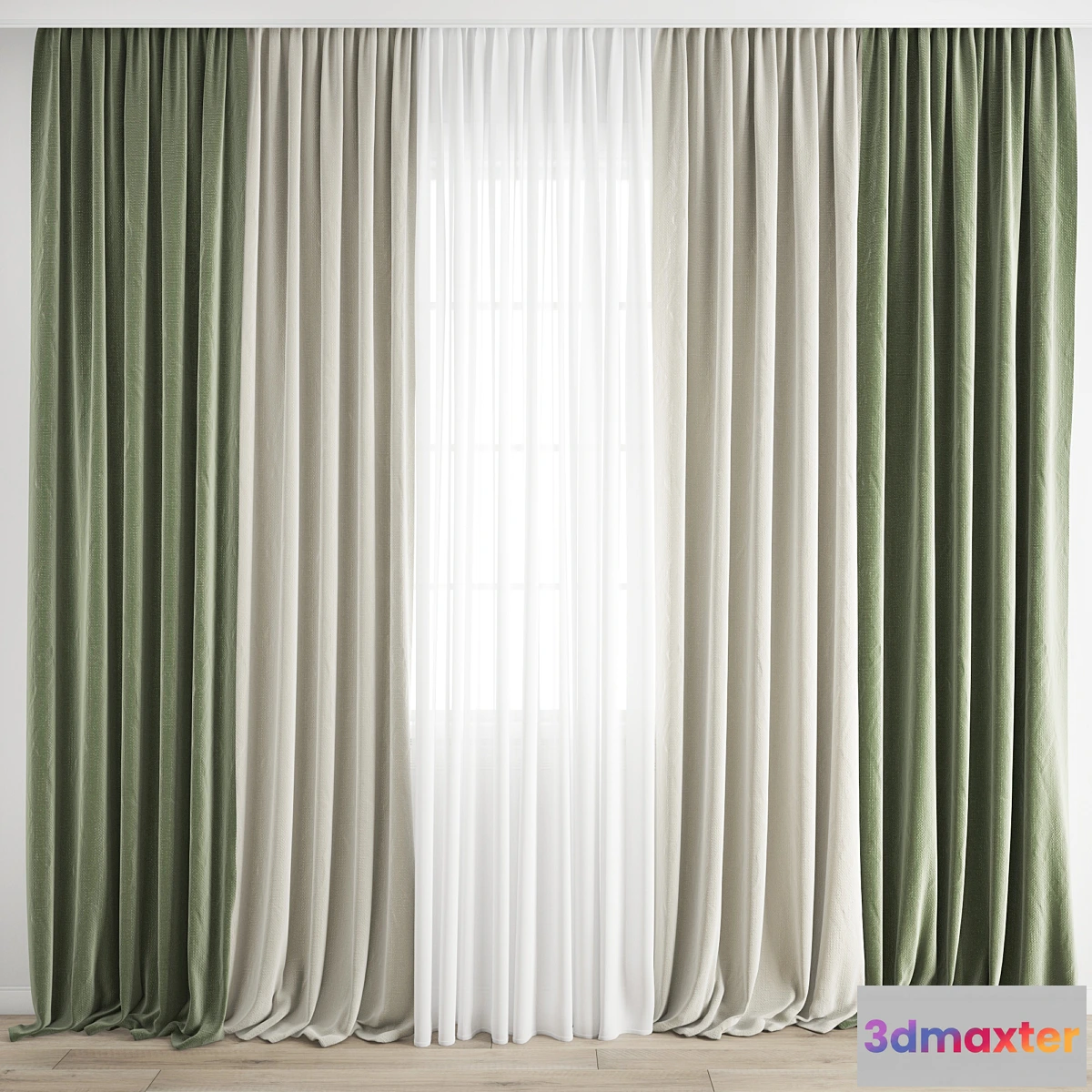 1336455 - Curtain 300 3D Max