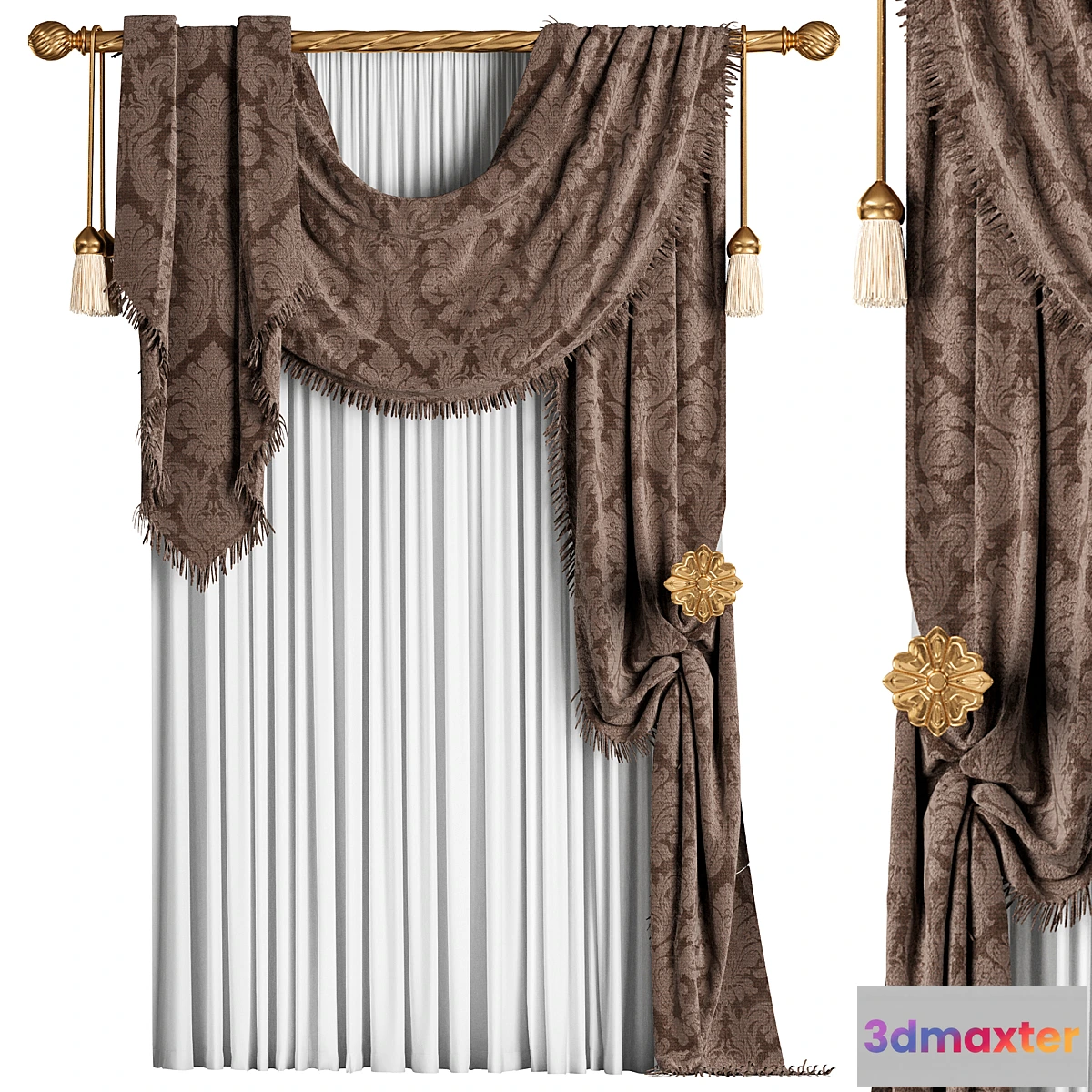 1340495 - Curtain #13 - No.2 3D Max