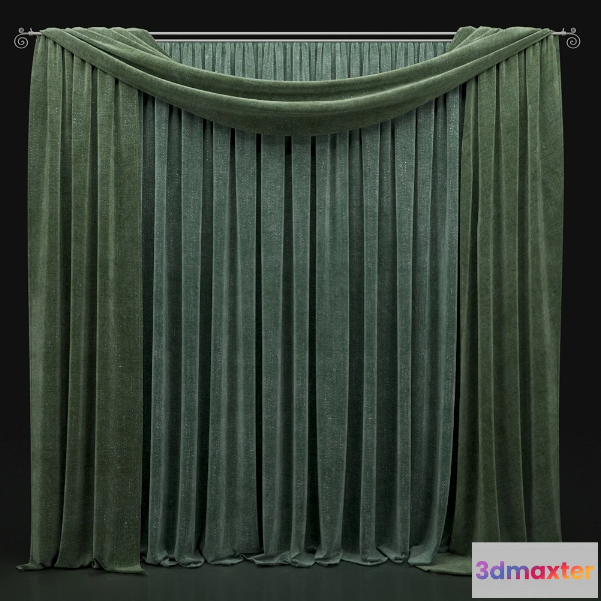 1343649 - Curtain 363 3D Max