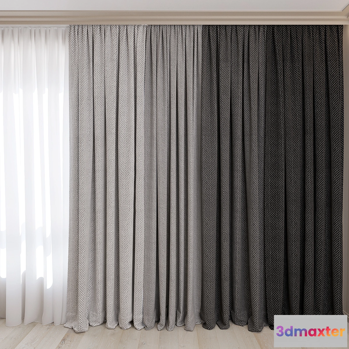 1345793 - Curtains No. 10 3D Max