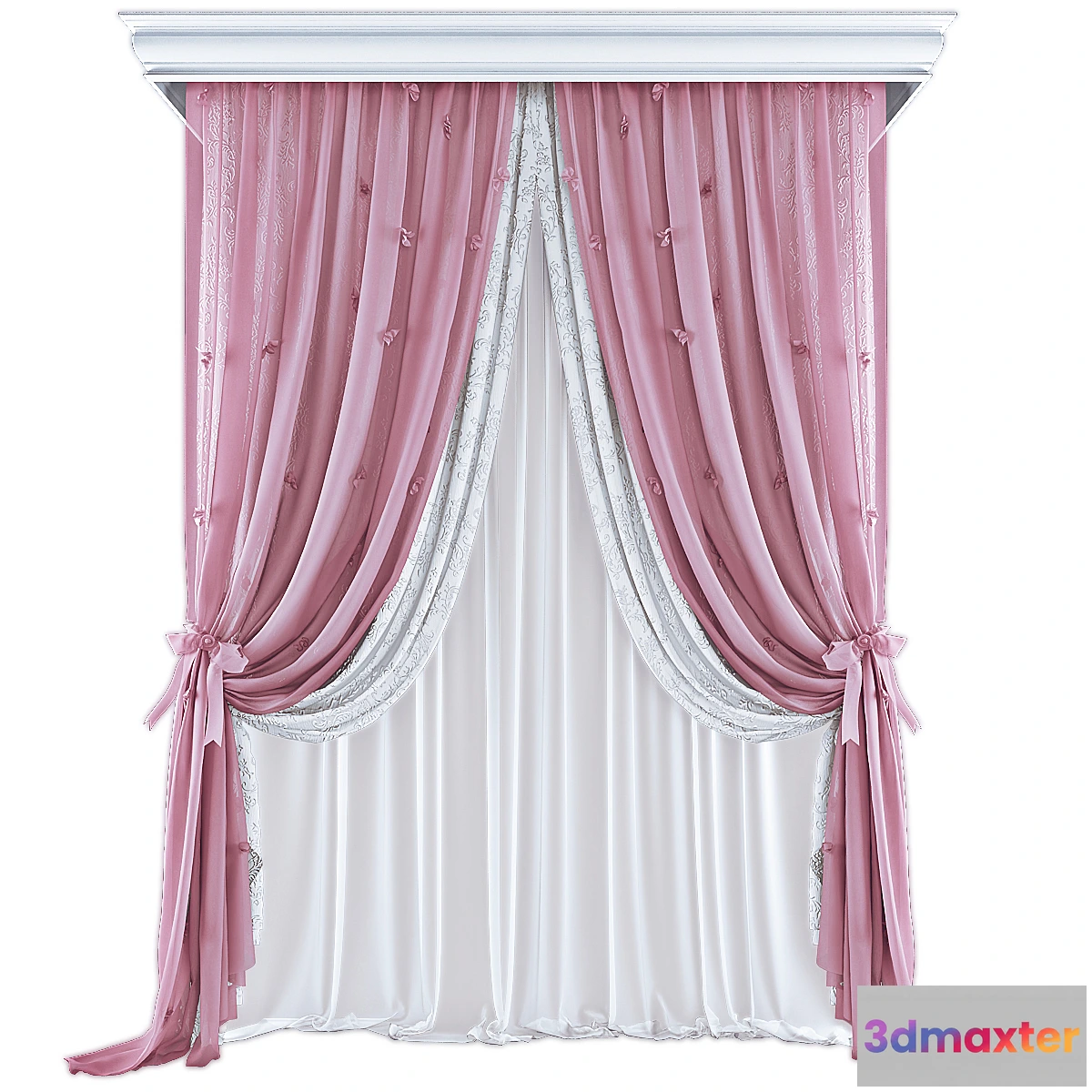 1346407 - Curtains 595 - No.2 3D Max