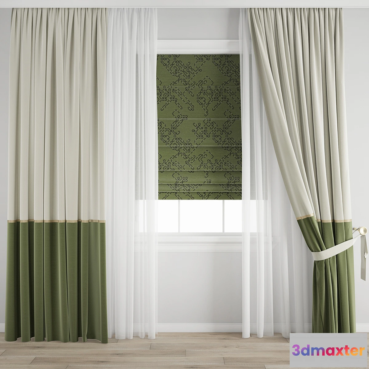 1346970 - Curtain 417 3D Max