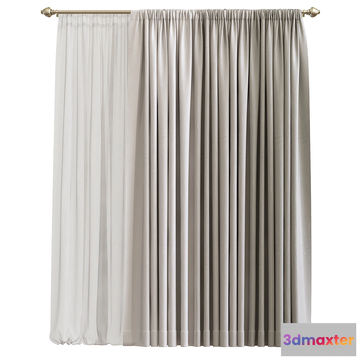 1347564 - Curtain 750 3D Max
