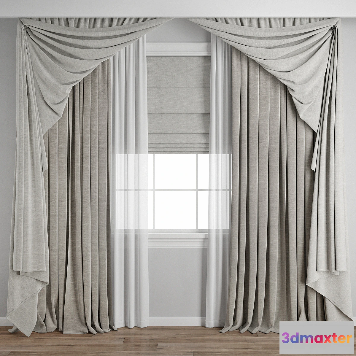 1348354 - Curtain 506 - No.2 3D Max