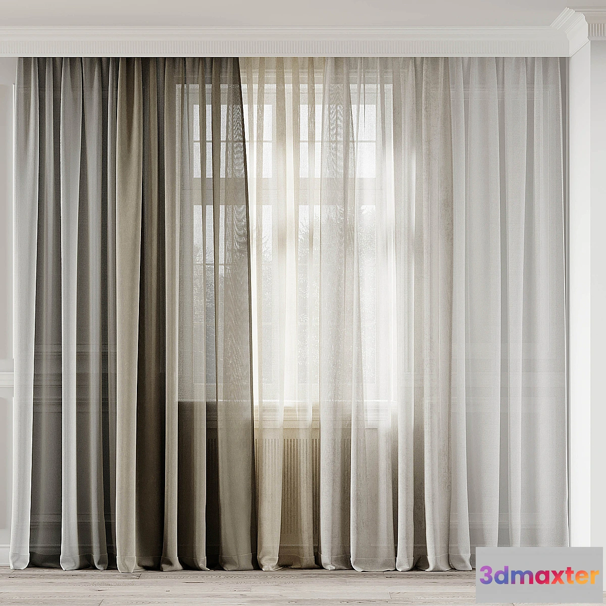 1348810 - CURTAINS 548C 3D Max