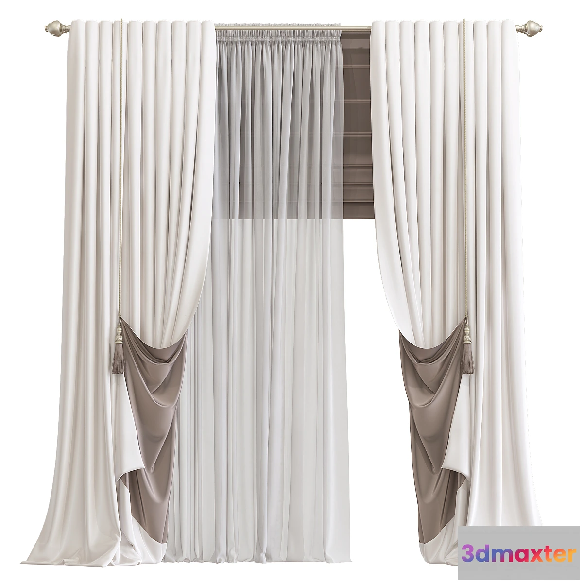 1350259 - Curtain 856 3D Max
