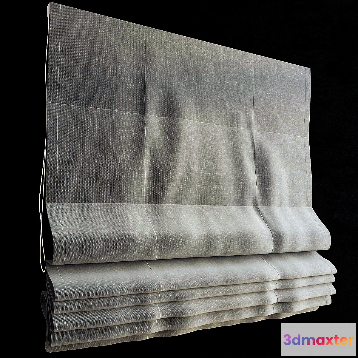 1351680 - Roman blinds 2 - No.4 3D Max