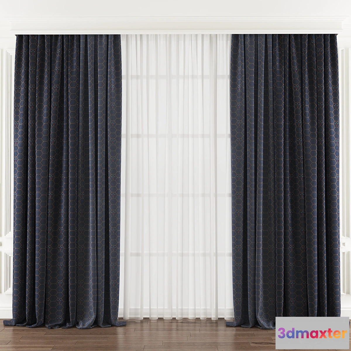 1351850 - Curtain 475 3D Max