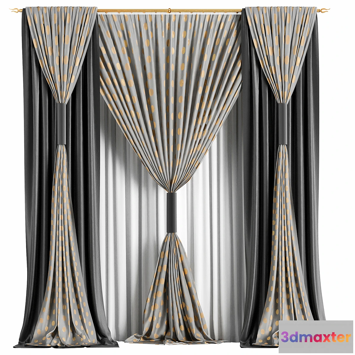 1353035 - Curtain #24 3D Max