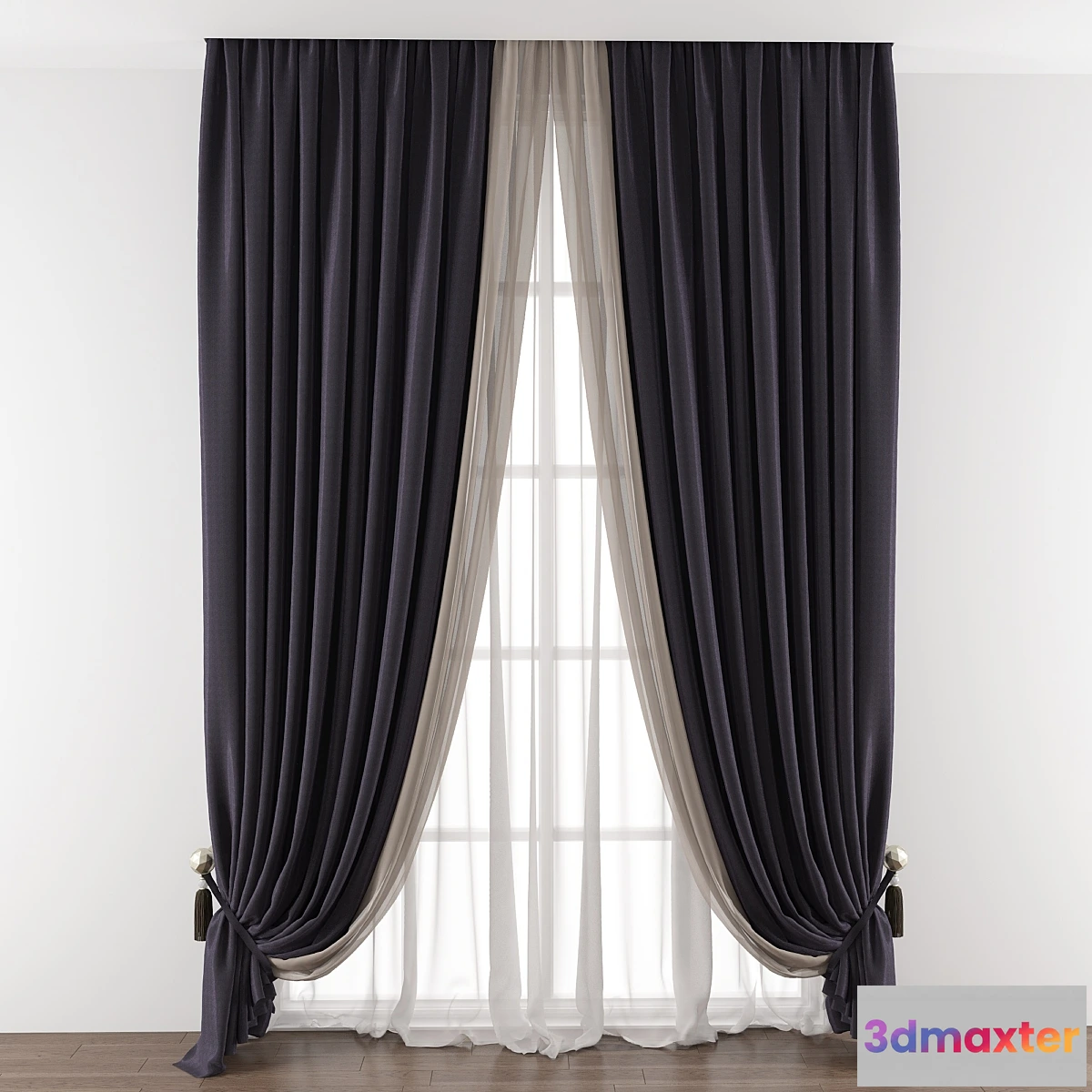 1353087 - Curtain 413 3D Max