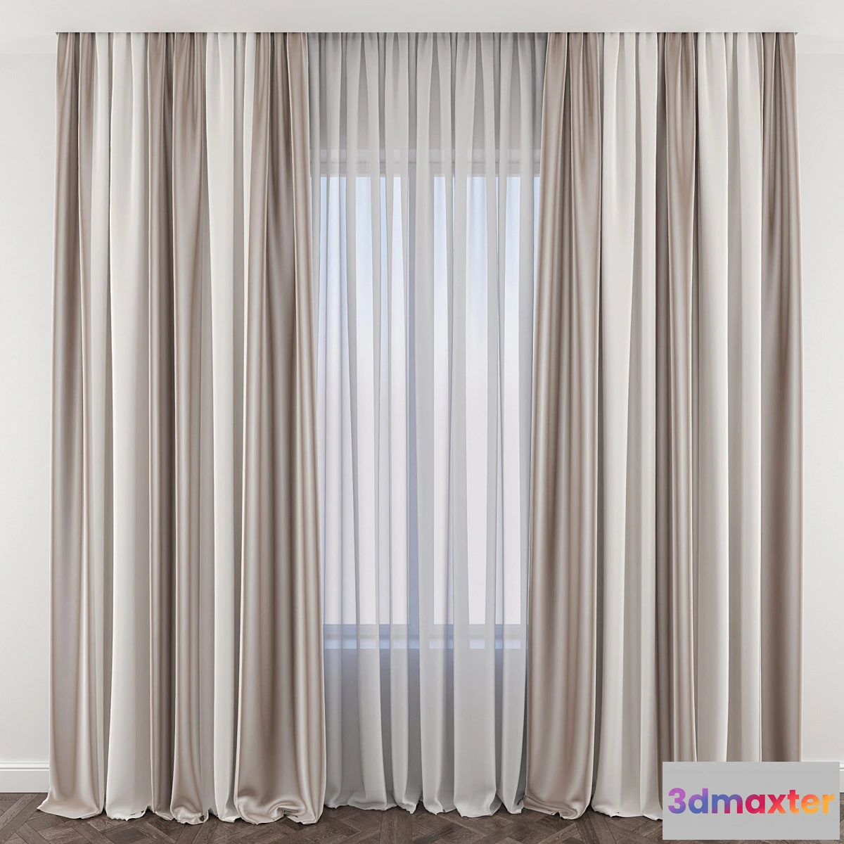 1354551 - Curtain - No.13 3D Max